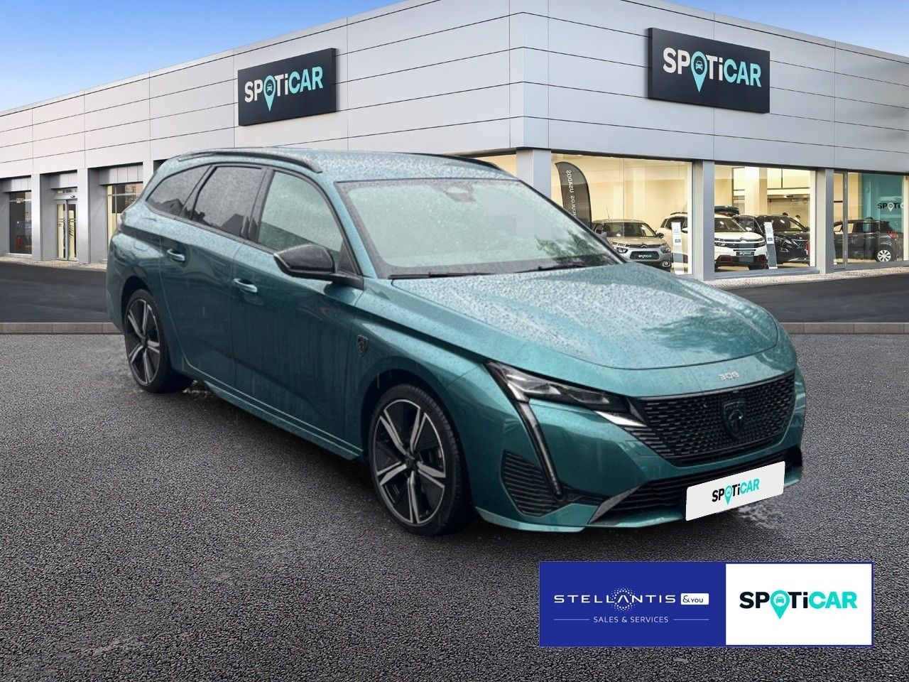 Peugeot 308 SW GT PT 130 EAT8 AHK Kamera Navi imagem 3