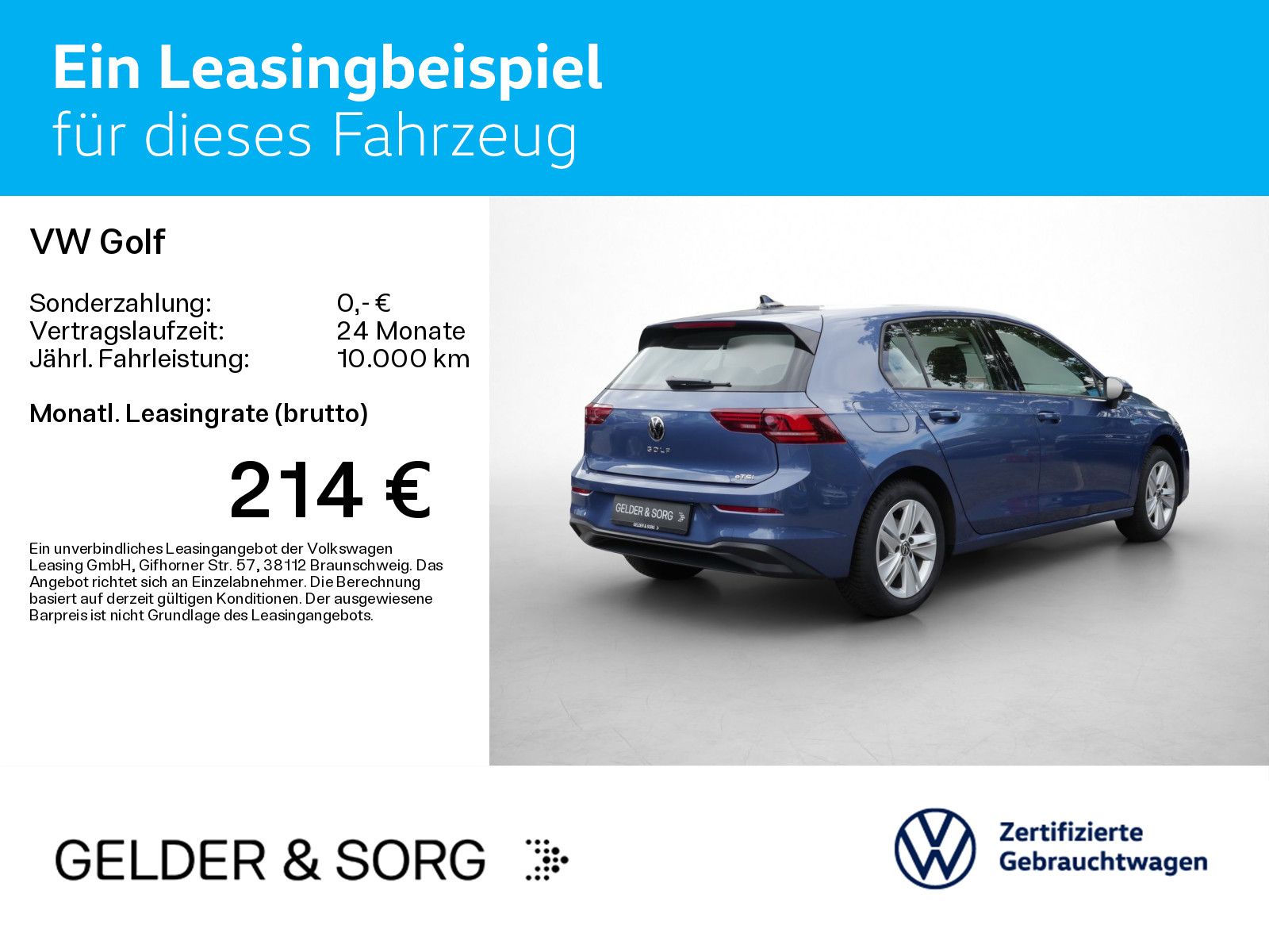 Volkswagen Golf 1.5 eTSI Life RFK LED AHK ACC HuD DAB foto 3