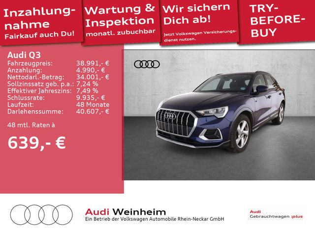 Audi Q3 35 TDI adv Gar.2029 LED Kamera Navi PDC-Plus