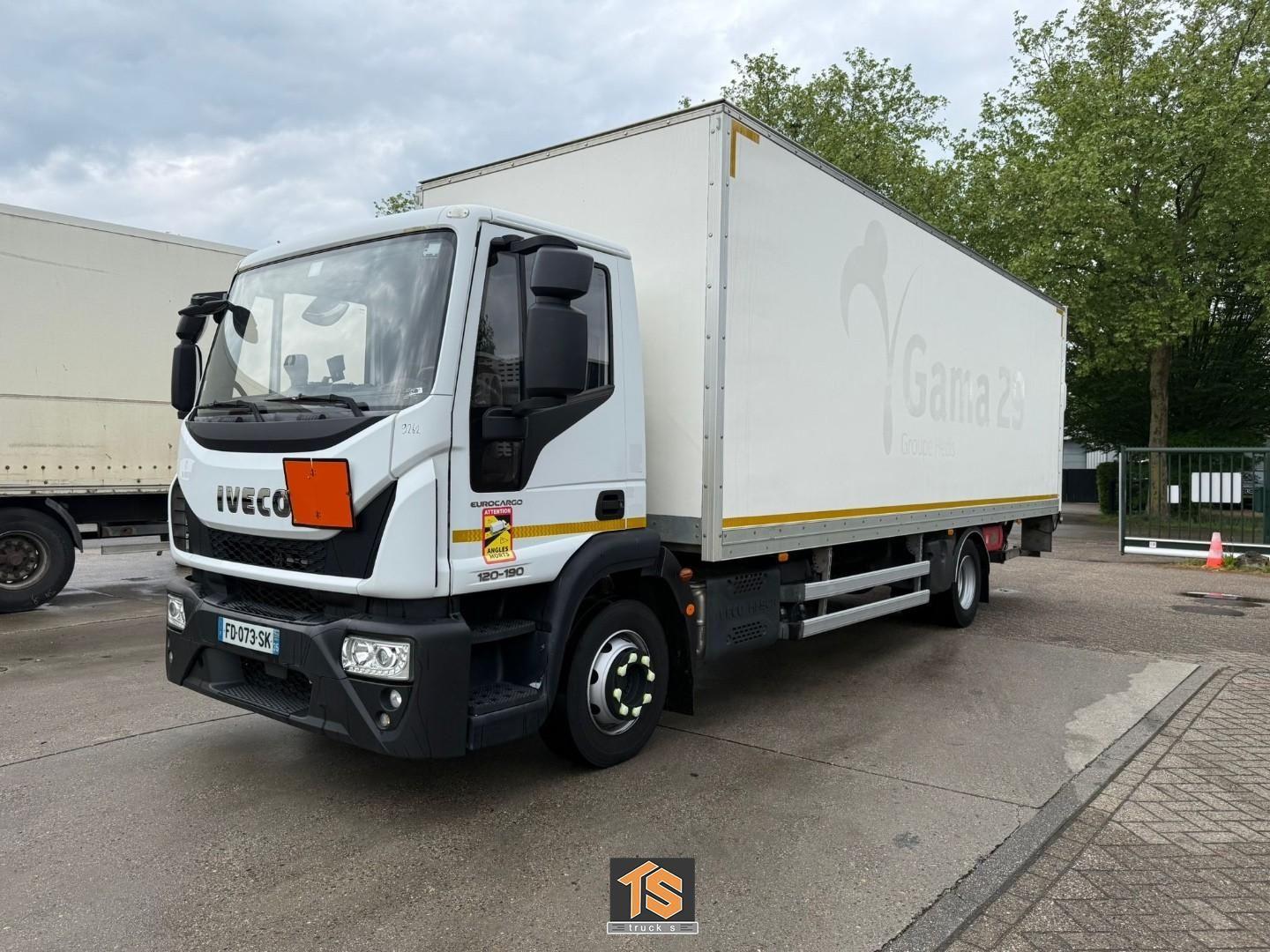 Iveco EUROCARGO 120 190 12 TON - KOFFER/BOX - AUTOMATI