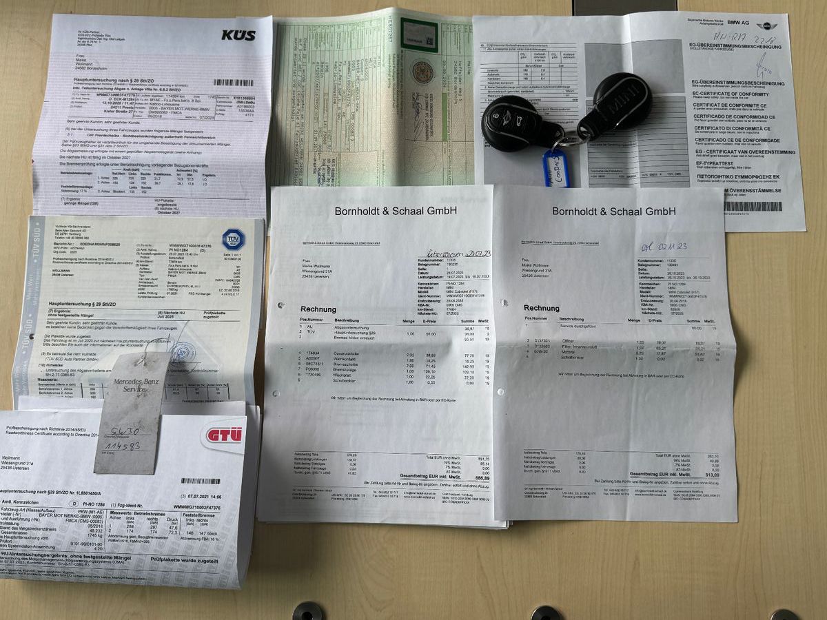 Fahrzeugabbildung MINI Cooper S Cabrio NAVI PROF LED LEDER ASSISTENZ+