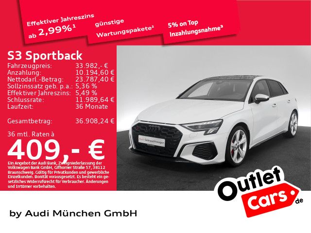 AUDI S3 Sportback TFSI S tronic Navi+/Pano/Kamera