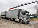 Mercedes-Benz ACTROS 2645 6x2 105m³ JUMBO + CRANE PALFINGER PK - Mercedes-Benz Jumbo