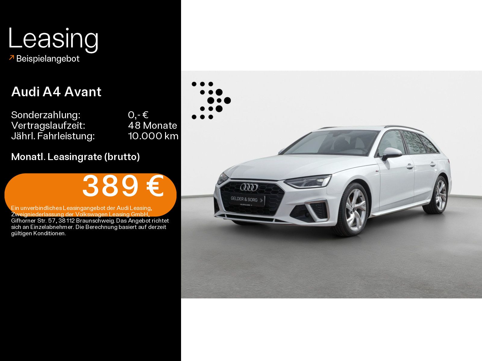 Audi A4 Avant 35 TDI S line LED*GRA*SOUND*Navi*EPH
