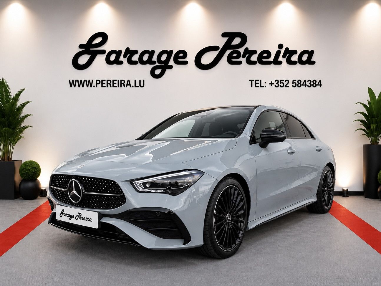 Mercedes-Benz CLA 200 COUPE AMG LINE NIGHT EDITION AHK CUIR NA imagem 2