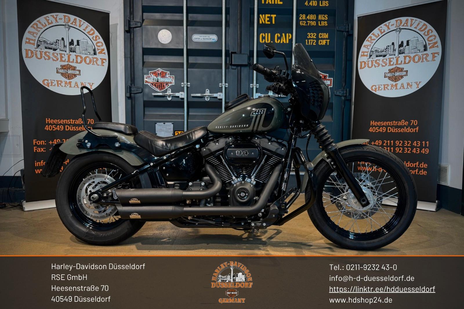 Harley-Davidson FXBBS-Street Bob -114-Jekill&Hyde-1.Hand-TOP!