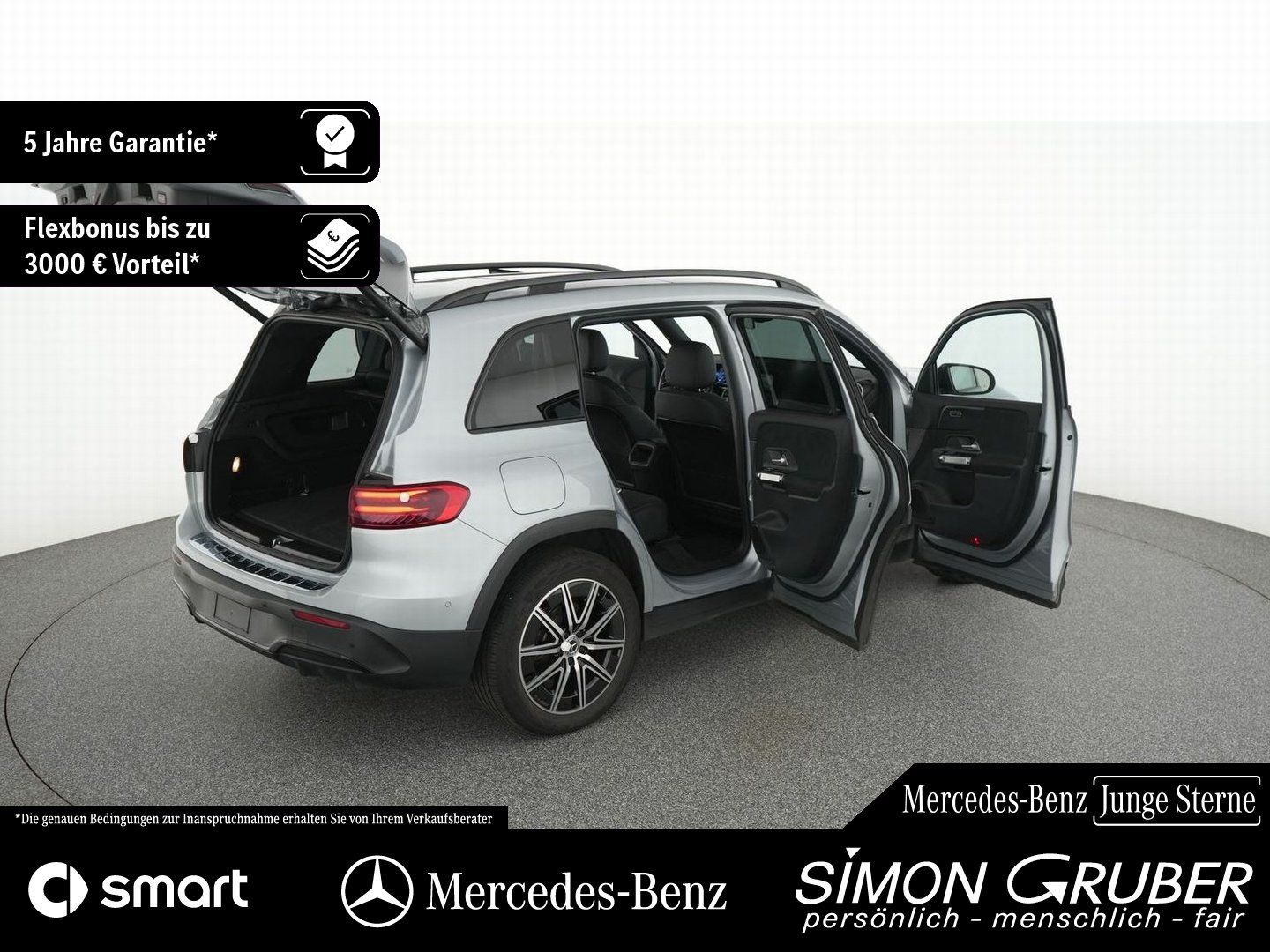 Fahrzeugabbildung Mercedes-Benz EQB 250+ AMG Night Pano Ambi LED AHK Mod 2025