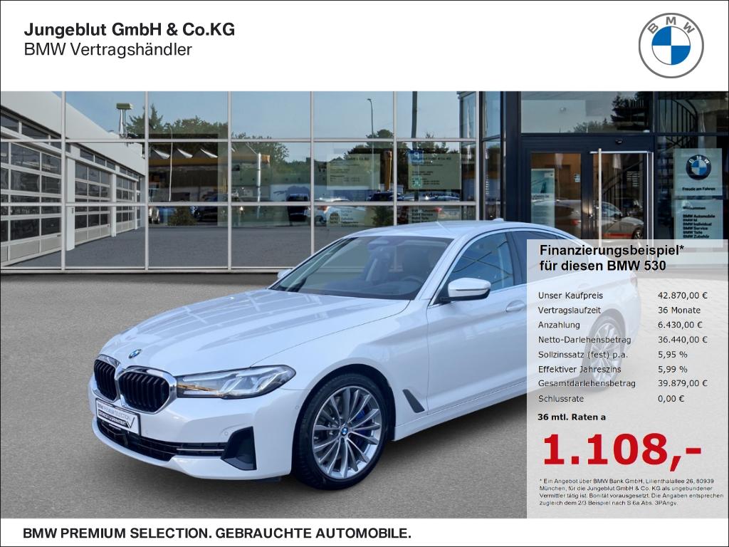 BMW 530 d xDrive Limousine HeadUp/LiveCockpitPro/Sit