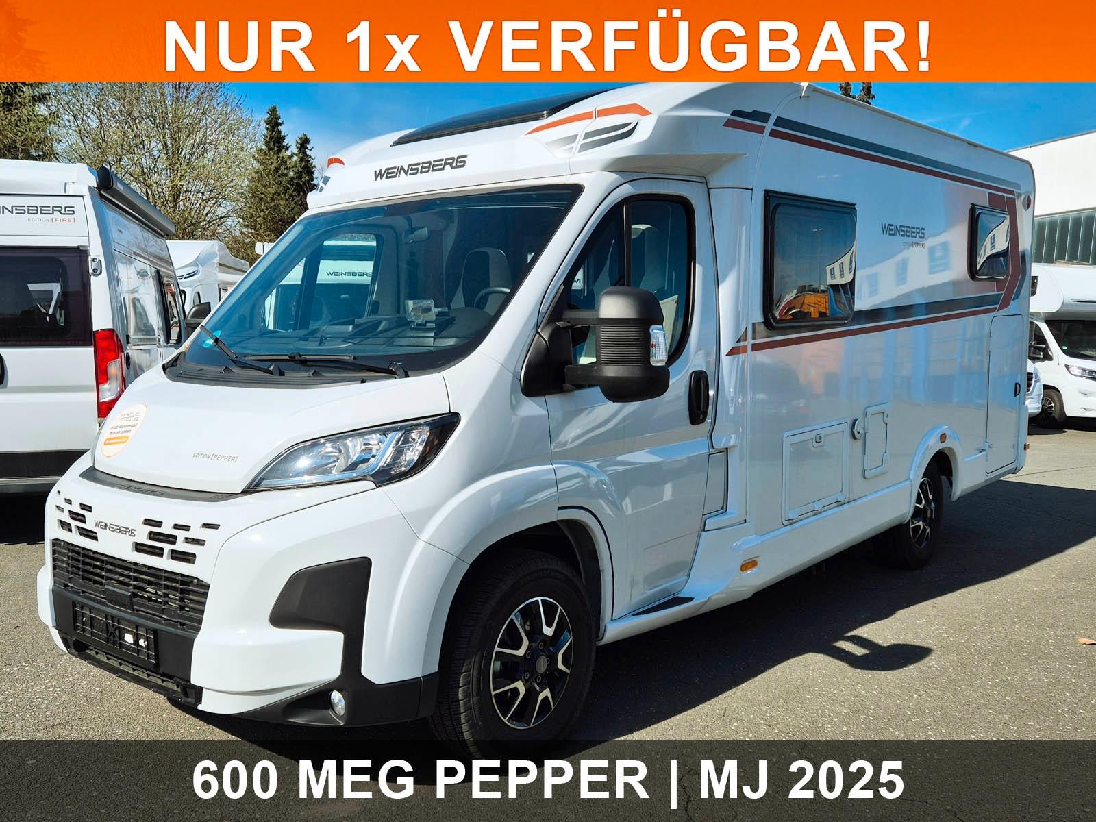 Weinsberg CaraCompact 600 MEG Pepper *2025*