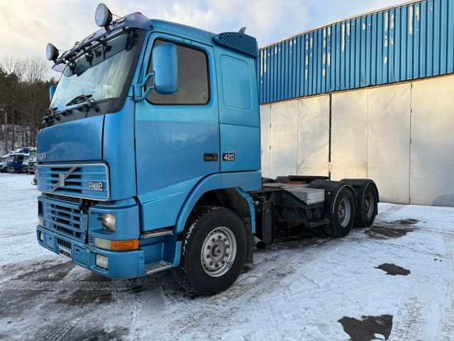 Volvo FH12 420 ps 6x4 manual  big axel NO crane