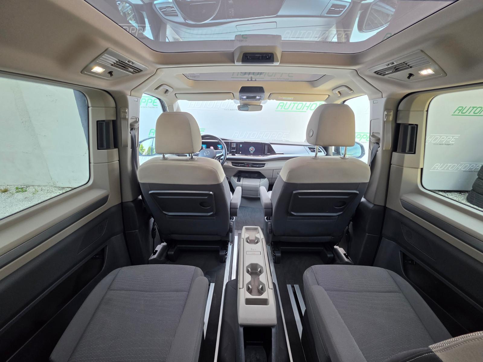 VOLKSWAGEN T7 MULTIVAN LIFE eHYBRID 150ch - 6 PLACES - TOIT PANORAMIQUE - ACC - ATTELAGE PIVOTANT - CHAUFFAGE AUXILIAIRE