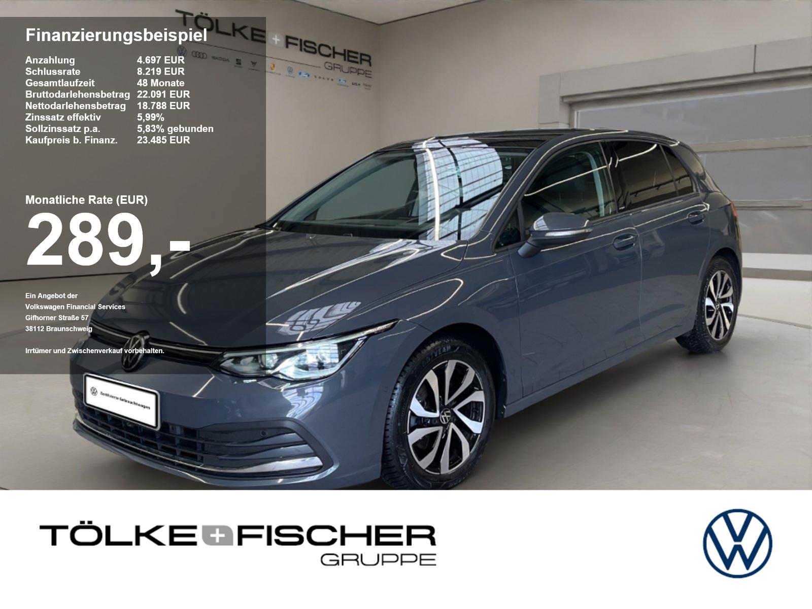 Volkswagen Golf VIII 2.0 TDI Active IQLight ACC AHK AUT HUD