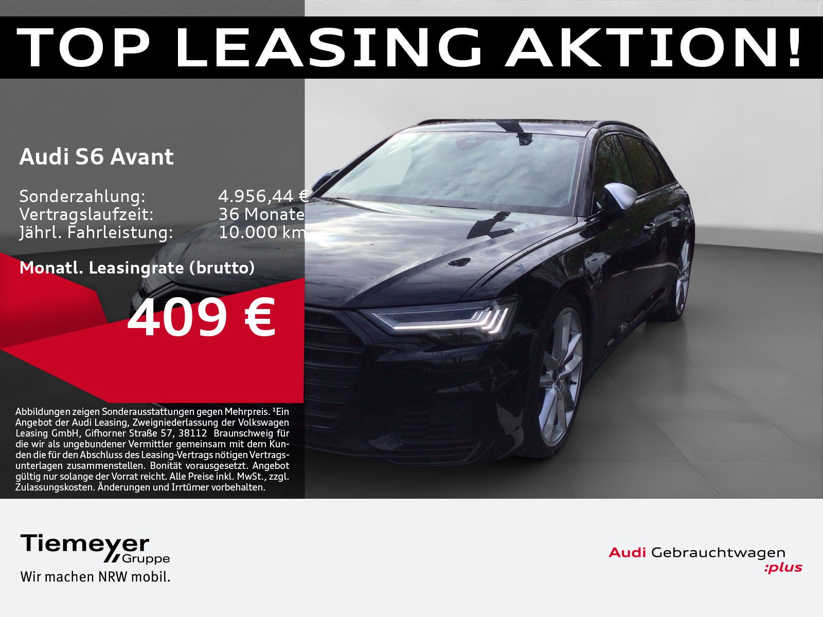 AUDI S6 Avant TDI Q PANO OPS+ KAMERA LM21