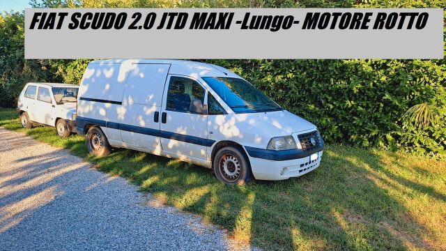 Altele Fiat scudo LUNGO -Maxi- 2.0 JTD MOTORE ROTTO!