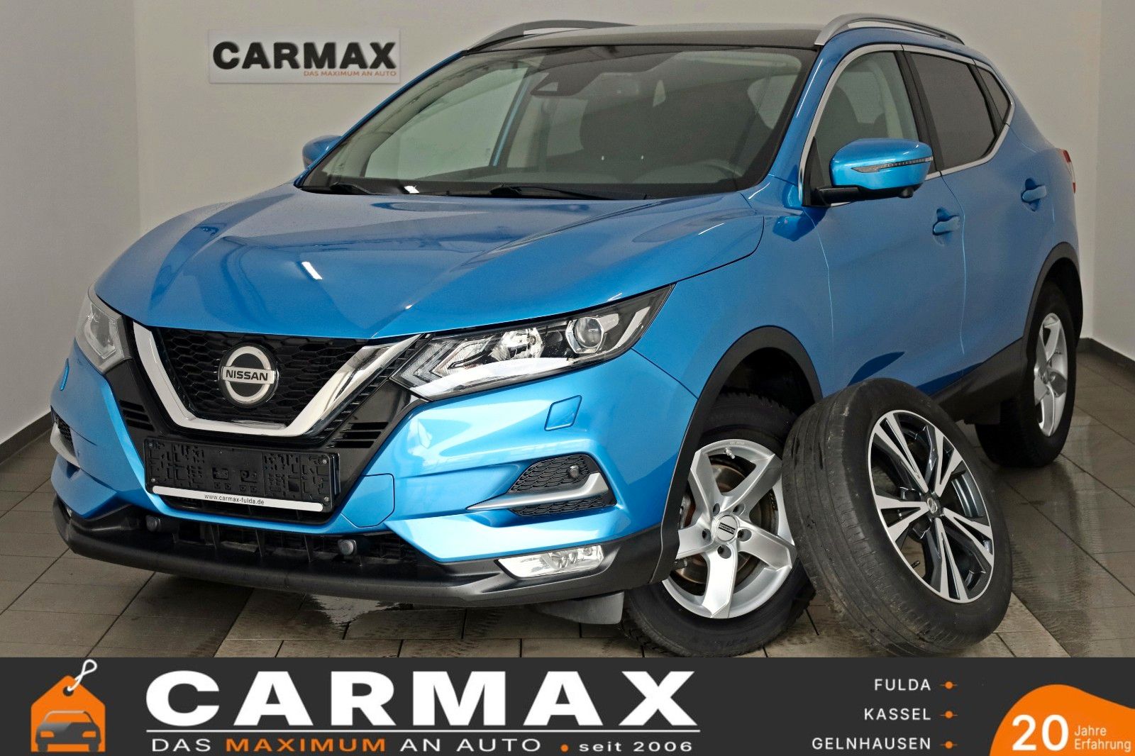 Fahrzeugabbildung Nissan Qashqai N-Connecta Navi,PanDach,360°,AHK,SR+WR