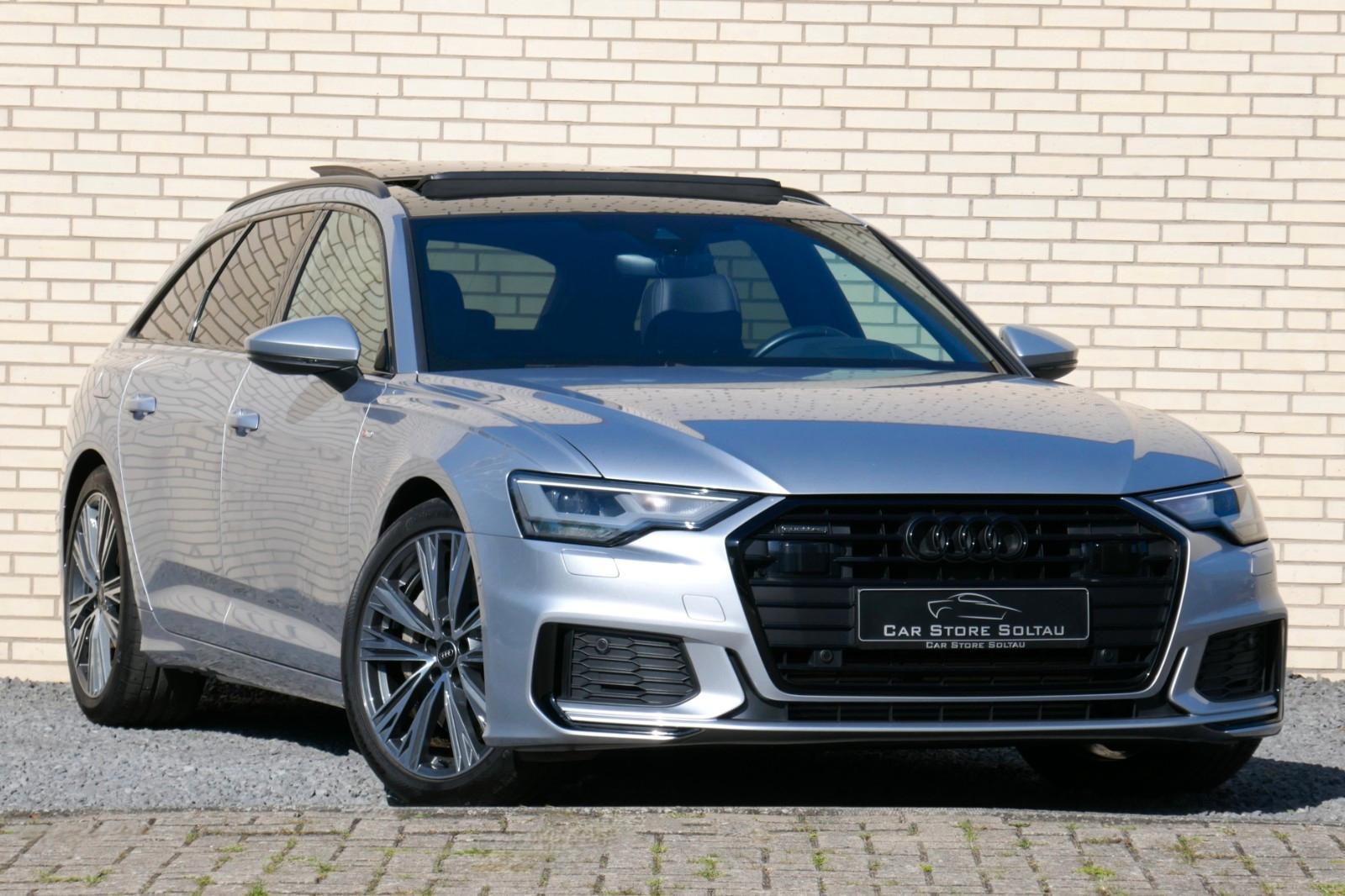 Audi A6 3.0 S-LINE BLACK Pano HuD Leder Memory 20", миниатюра 2