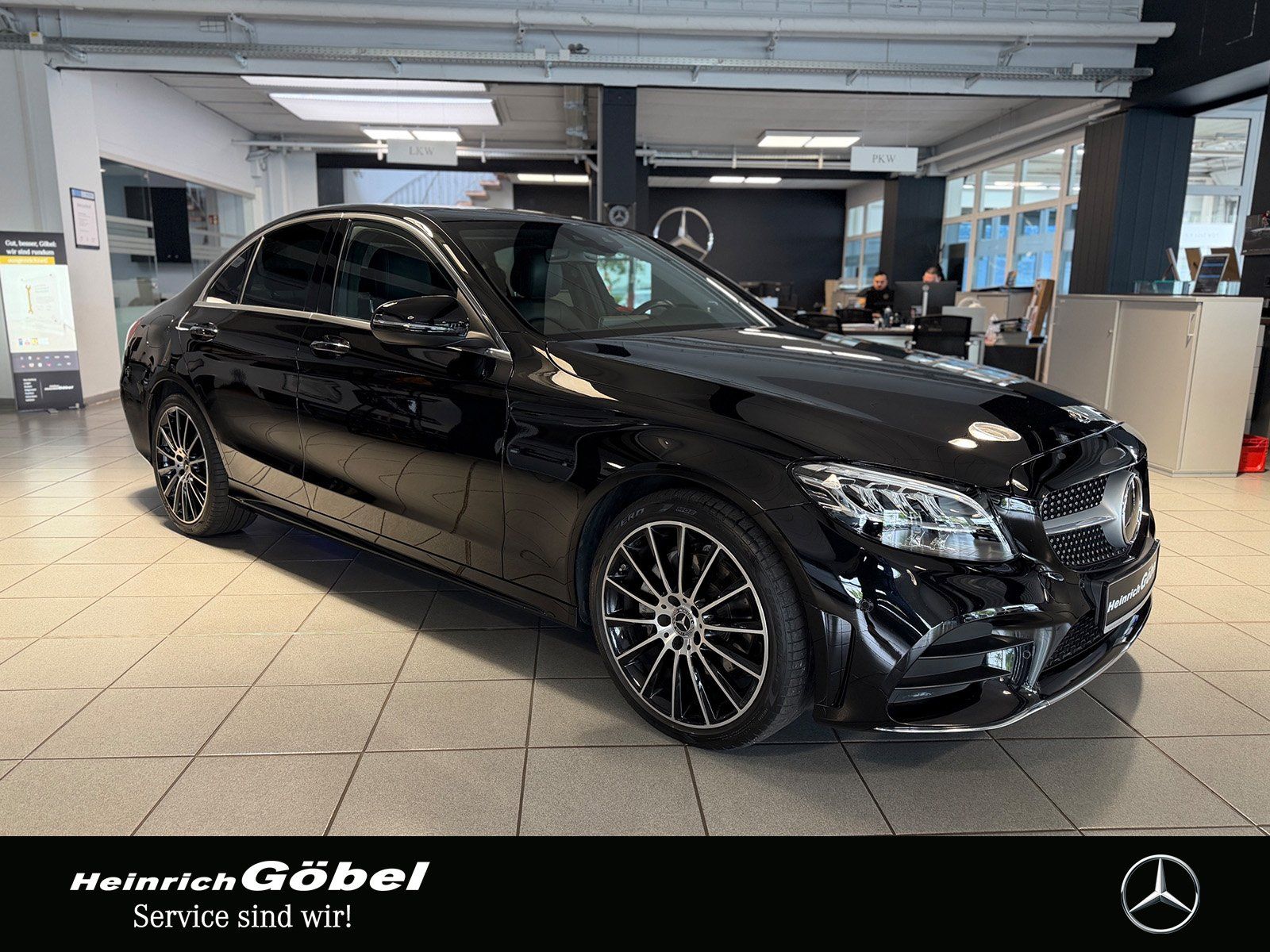 Fahrzeugabbildung Mercedes-Benz C 220 d AMG Line (EURO 6d-TEMP)