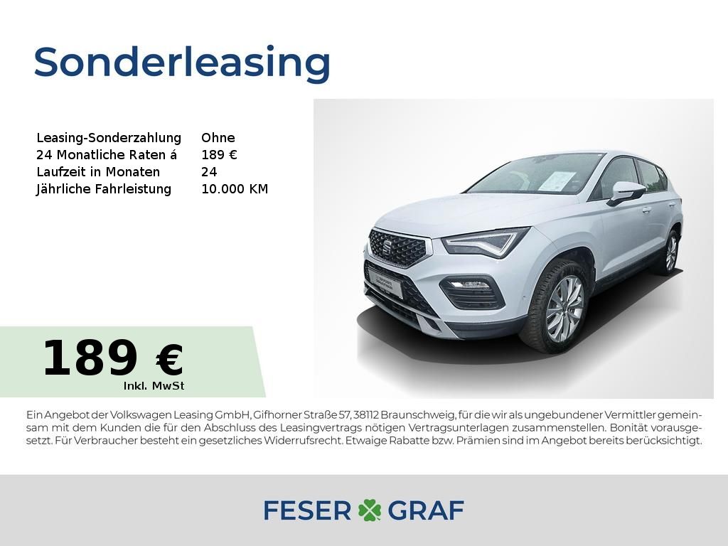 Seat Ateca Style 1.5 TSI NAVI,360KAMERA,ACC