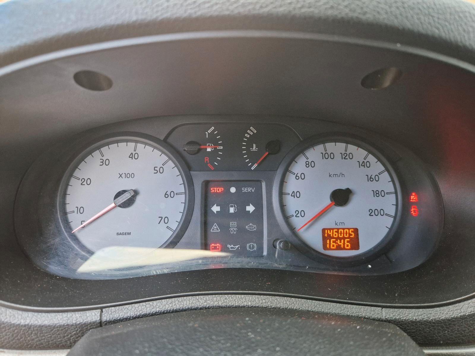 Renault Kangoo 2005 — engine 75 HP (55kW)