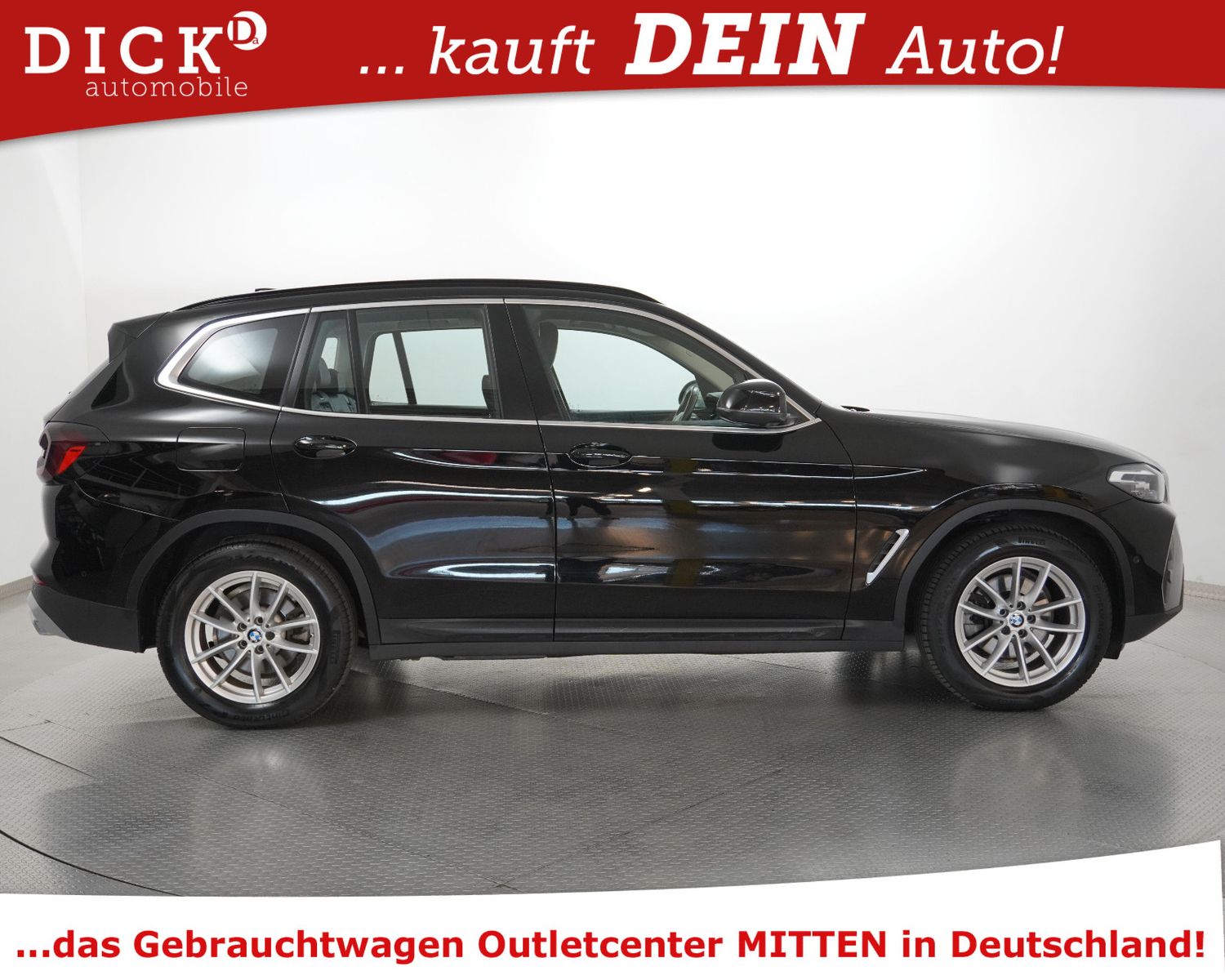 BMW X3 xDr20d Aut Sport LEDER+SHZ+NAV LIVE+KAM+AHK+M imagem 2