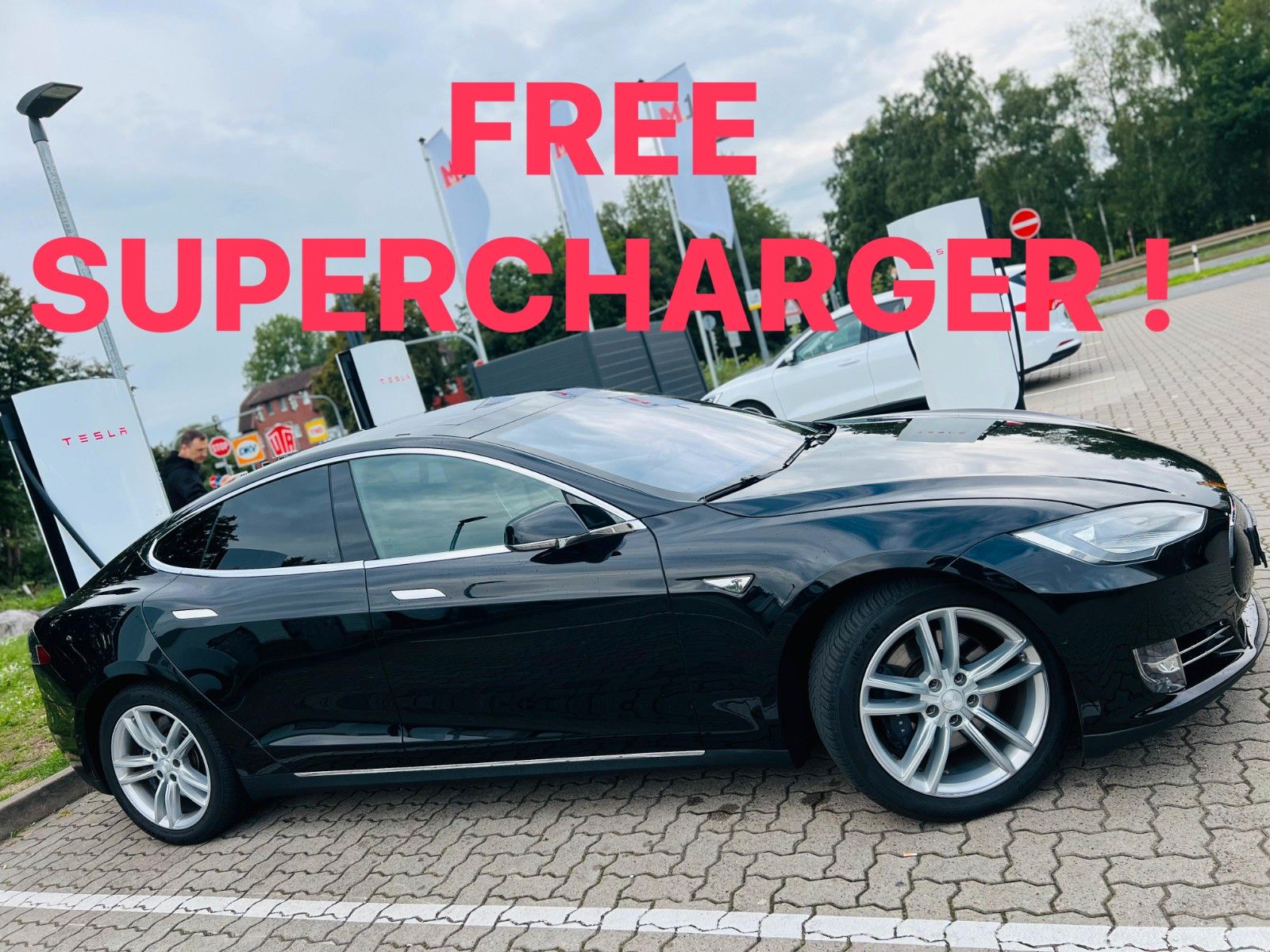 TESLA Model S 85D - FREE SuC/SC01/CCS Luftfederung AP1