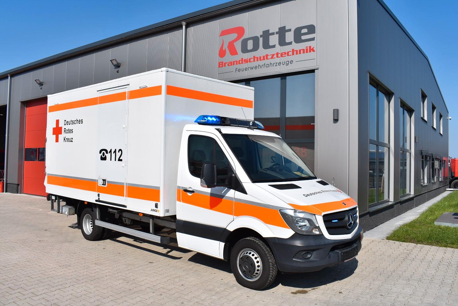 Mercedes-Benz Sprinter II 513 CDI Koffer Ladebordwand DRK  GW