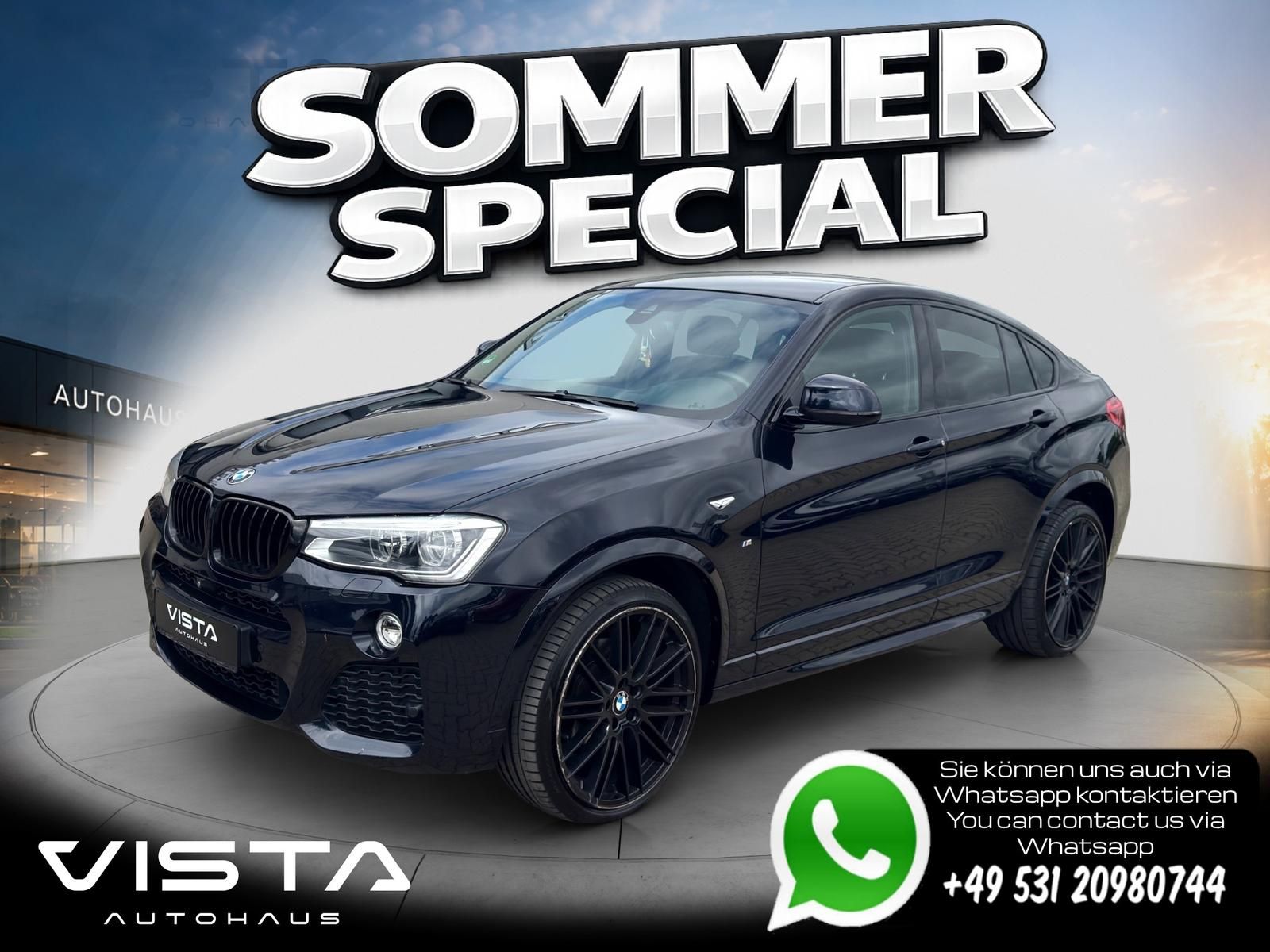 BMW BMW X4 xDrive 30 d M Sport*AHK*HARMAN*LEDER*21"ZOL