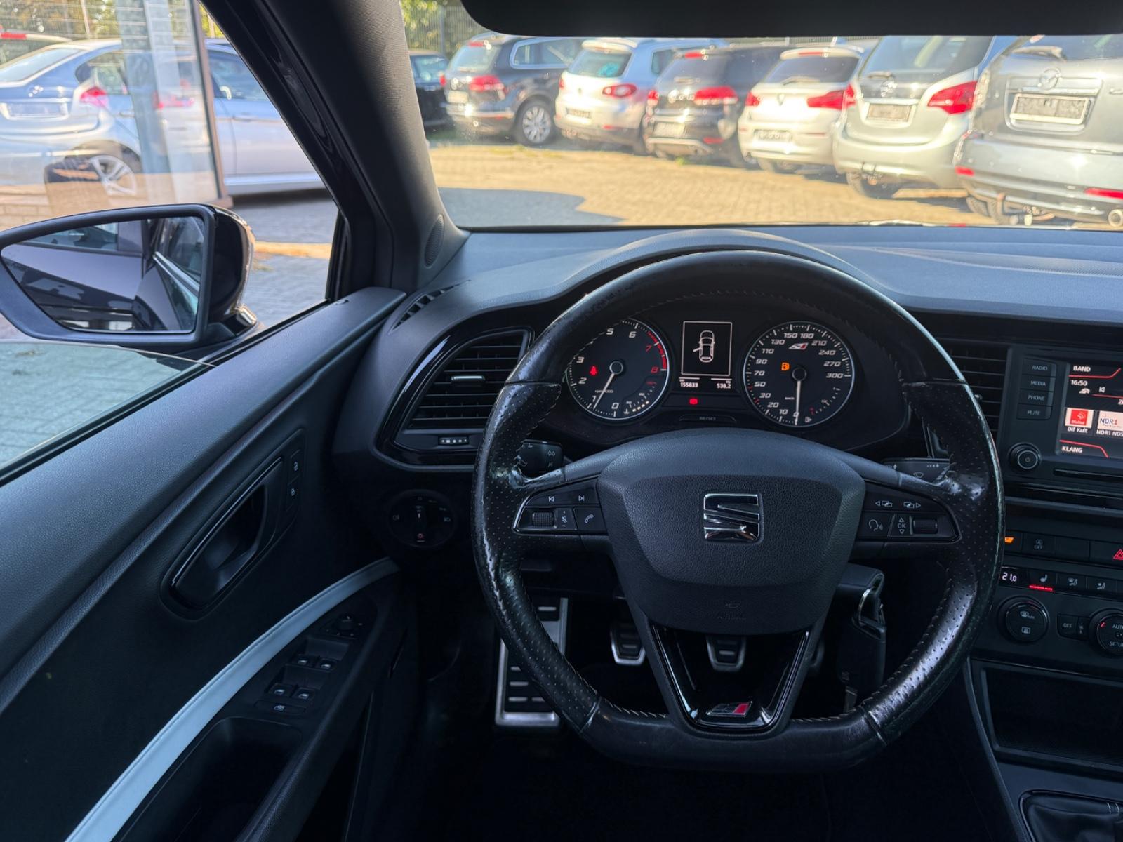 Seat Leon Cupra 2.0 TSI 280 ch BVM / Alcantara / DCC / Full LED / Sièges chauffants