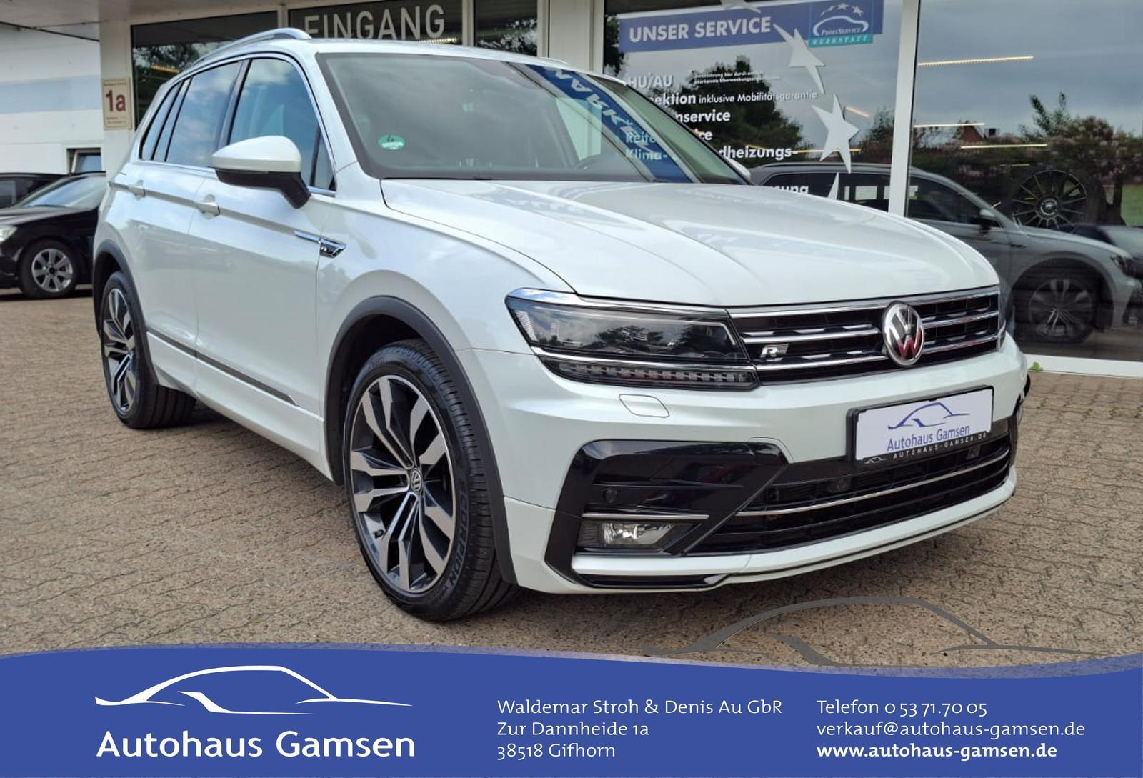 Volkswagen Tiguan 2,0 TDI DSG 4Motion R-Line AHK/Pano/Sthzg
