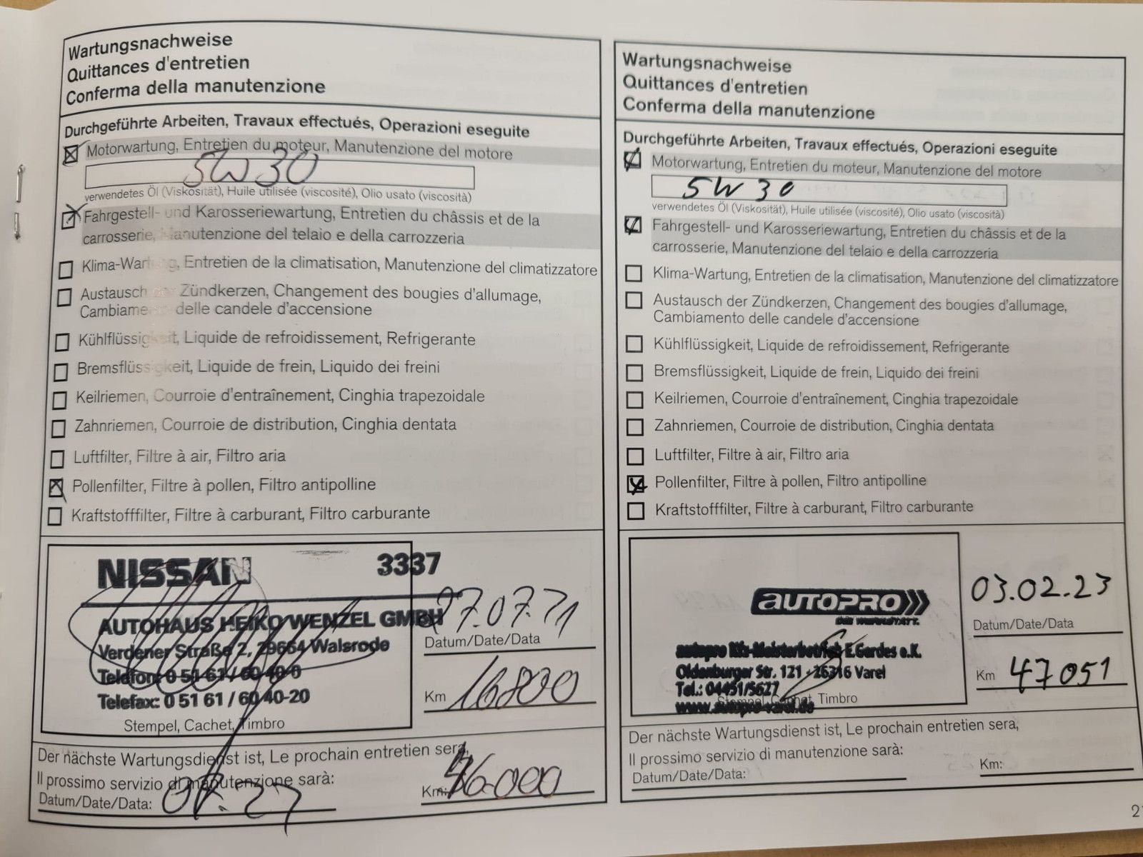 Fahrzeugabbildung Nissan Qashqai Acenta / KAMERA / SCHECKHEFT