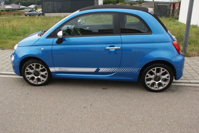 Fiat 500 C Automatic, Cabriolet, Navi, Fre...