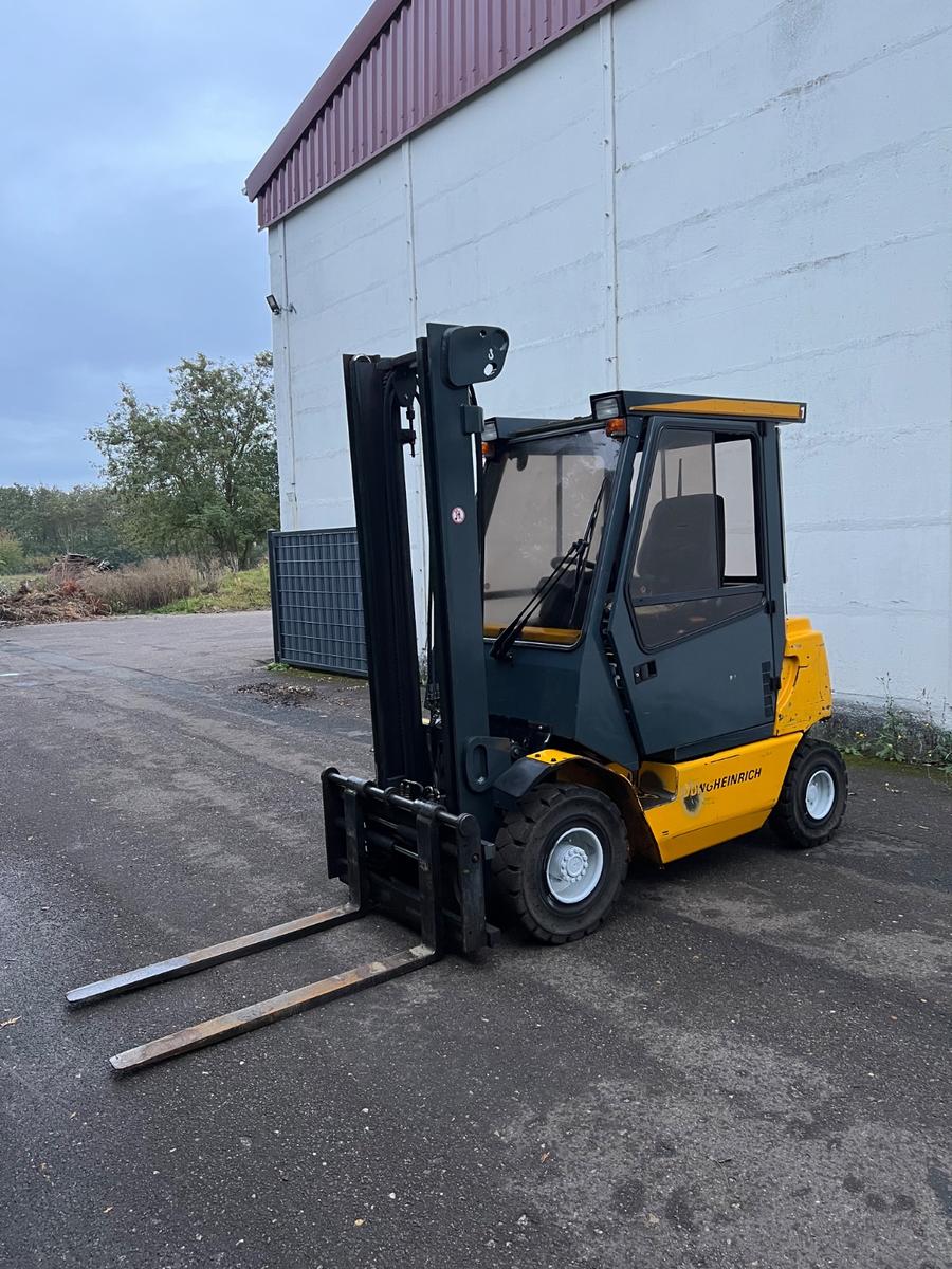 Jungheinrich DFG 20BK- Diesel-Seitenschieber-Kabine-ZV