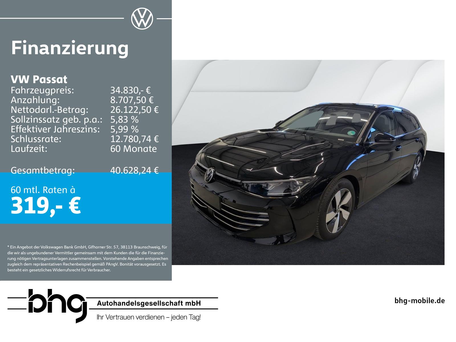 Volkswagen Passat Elegance 2,0 TDI SCR 110 kW DSG