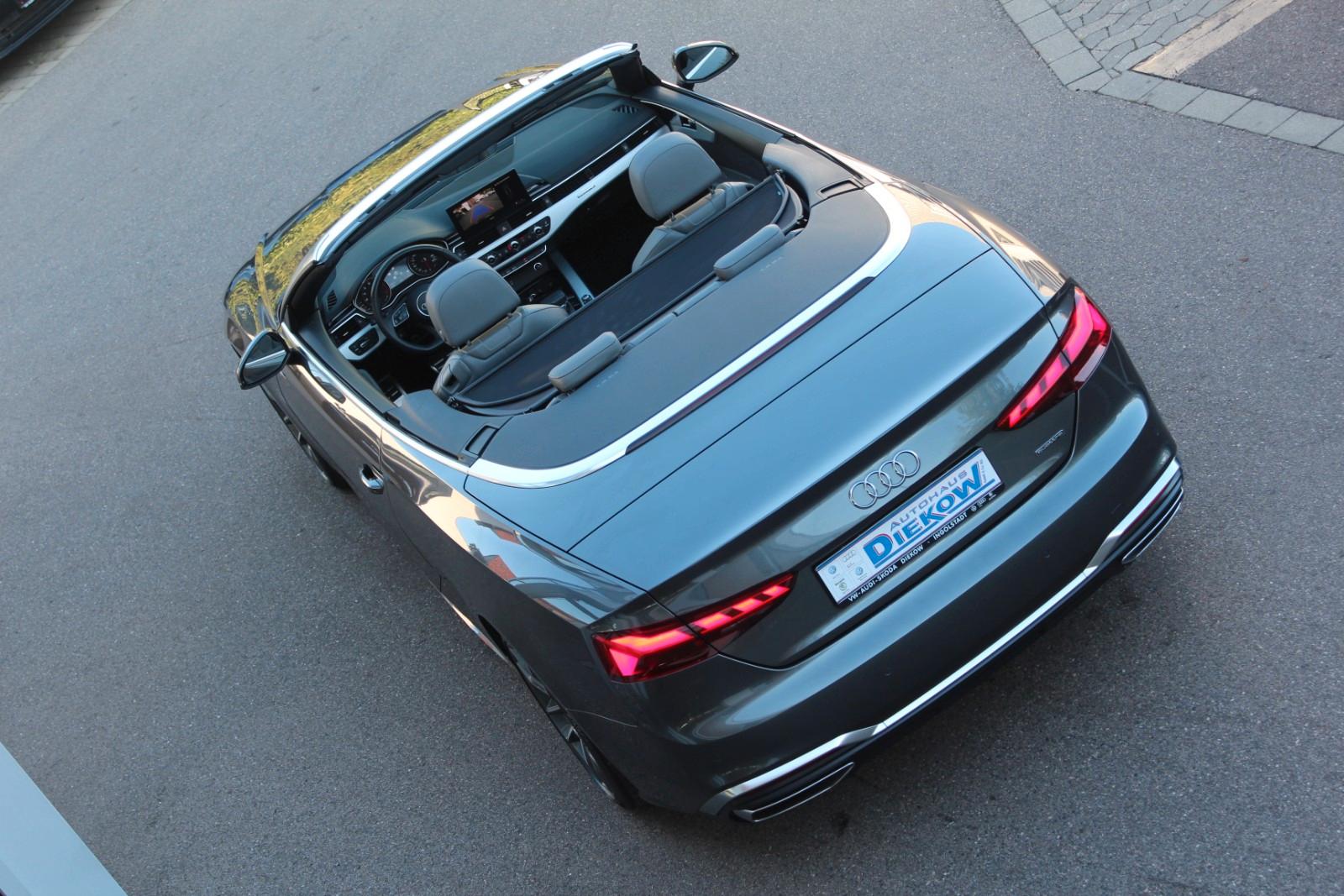 Audi A5 Cabrio 45 qu/2x S line/Leder/Matrix/REDUZIERT, миниатюра 24