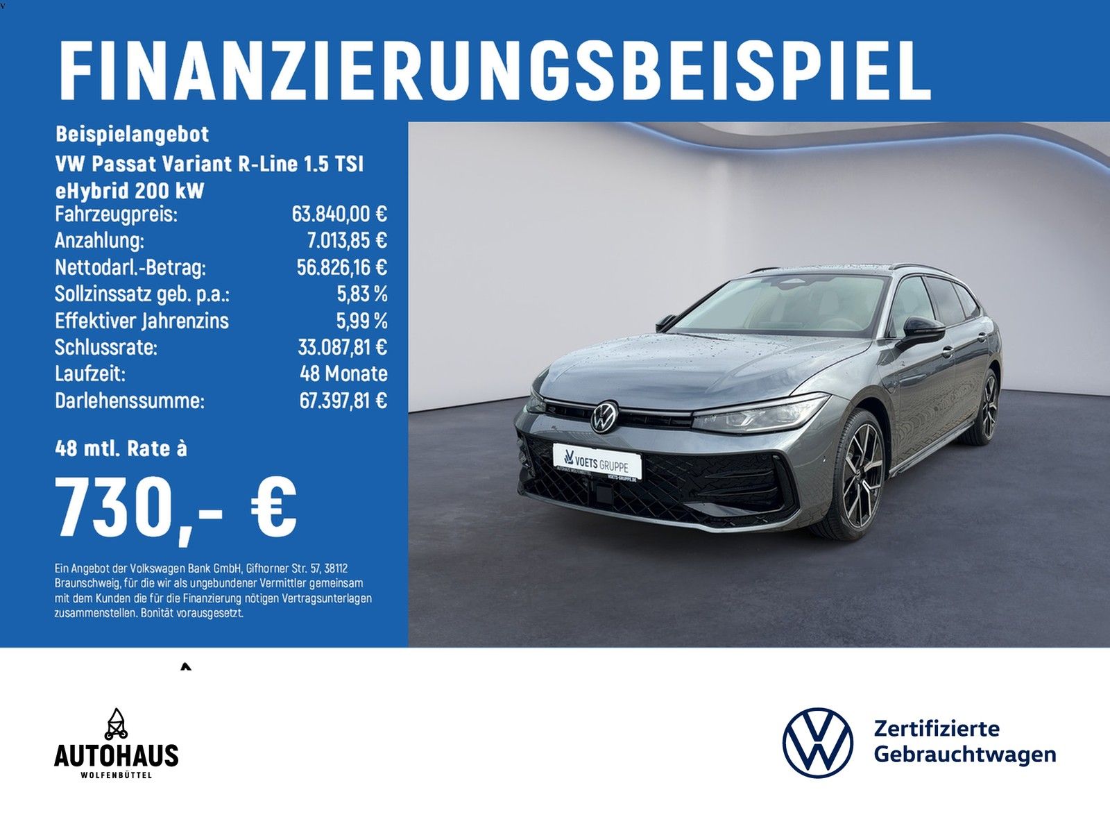Volkswagen Passat Variant R-Line 1.5 TSI eHybrid 200 kW