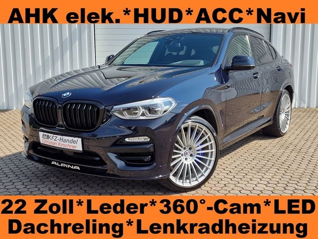 BMW X4 Alpina XD4* Nr.73*AHK*360°Cam*ACC*HUD*22 Zoll