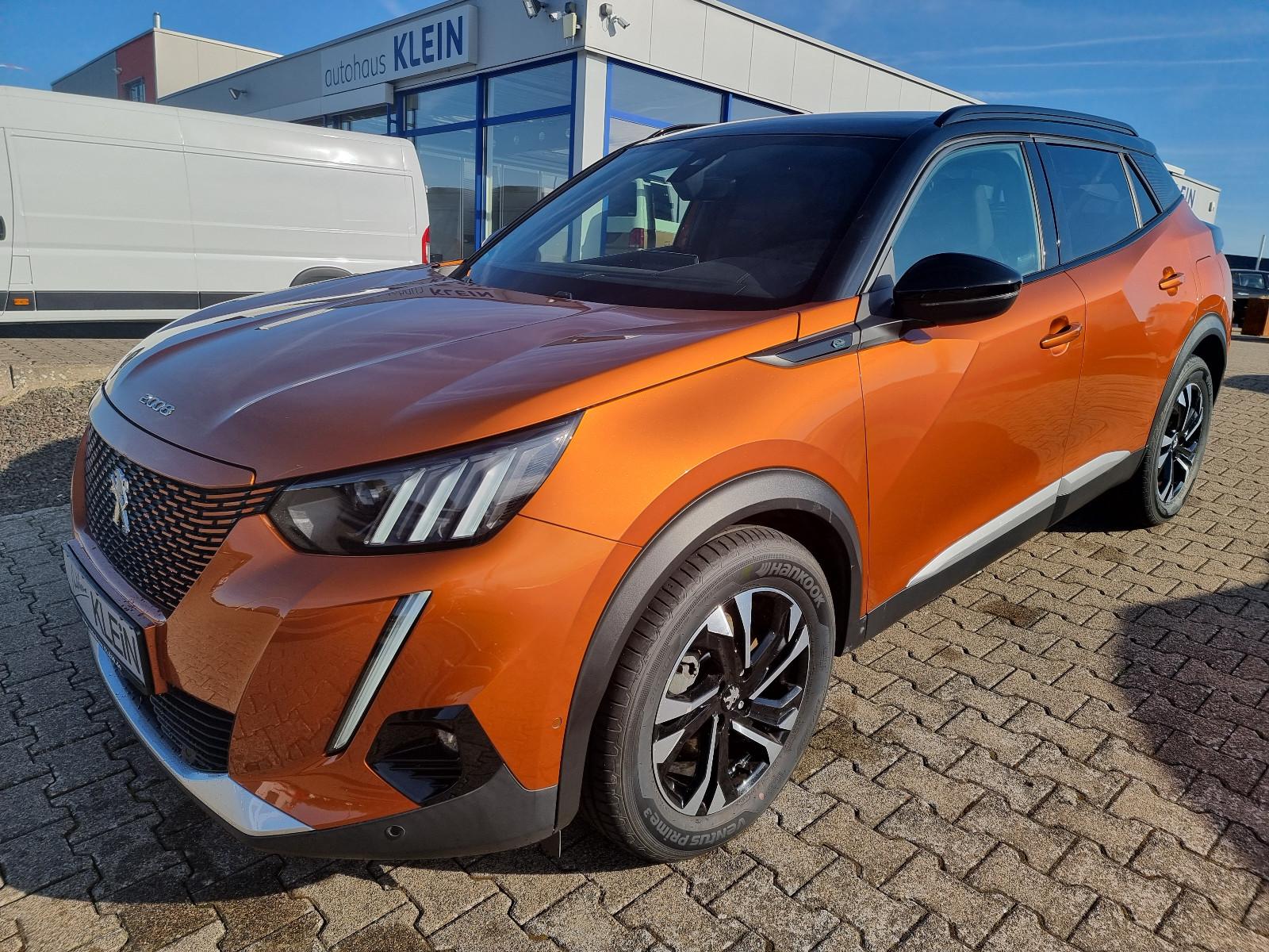 Peugeot e-2008 GT-Line -KLIMA-NAVI-CARPLAY-SHZ-CAM-LEDER
