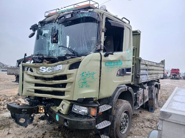 Scania G410 4x4 - Motor und Getriebe unbeschädigt!