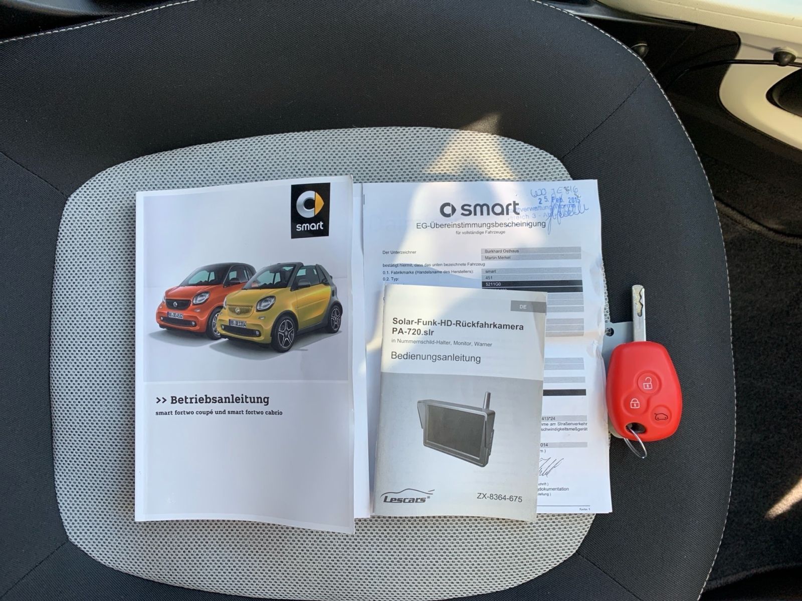 Fahrzeugabbildung Smart forfour passion