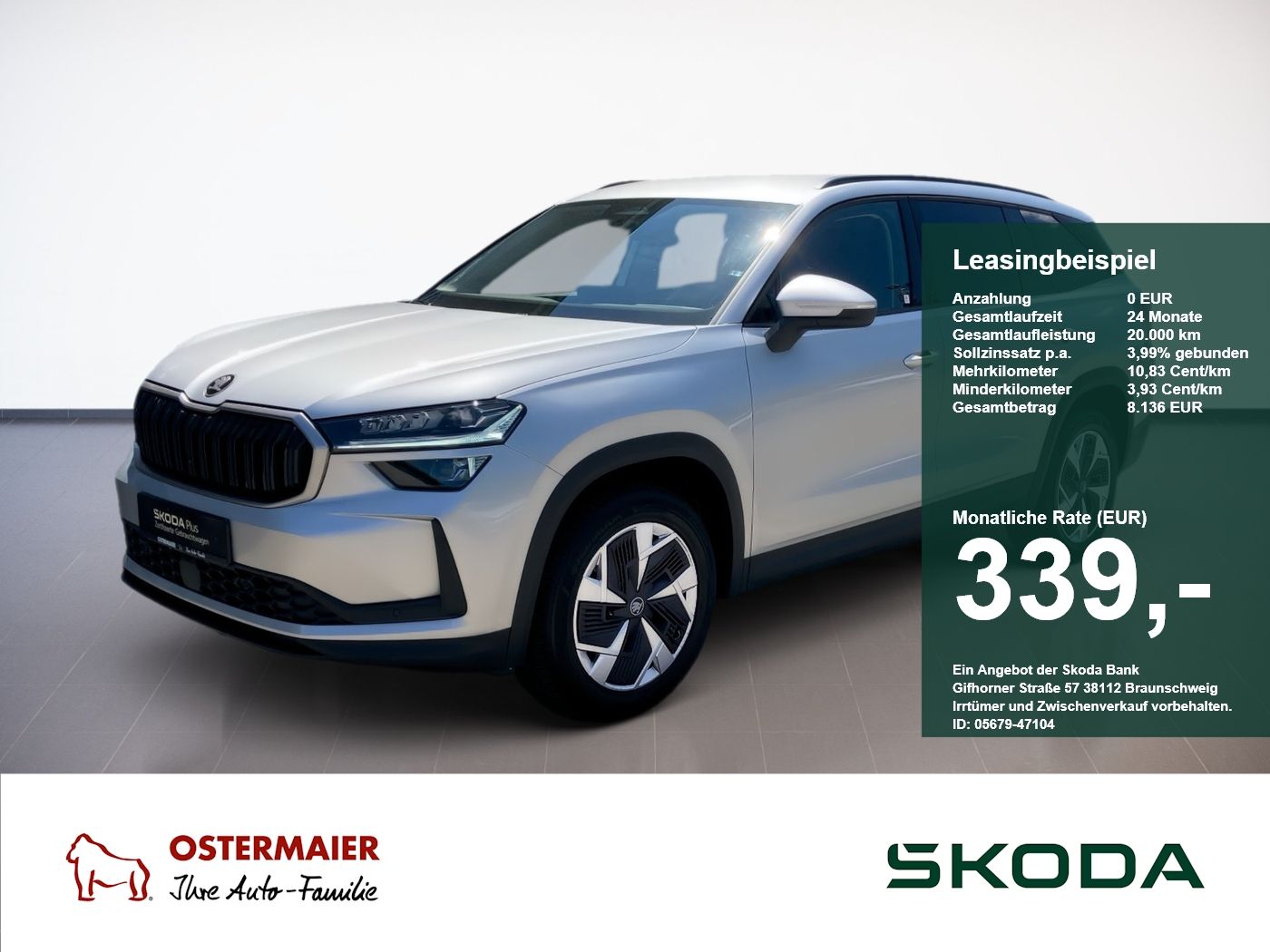 Skoda Kodiaq SELECTION 4x4 2.0TDI 193PS MATRIX.NAV.DSG