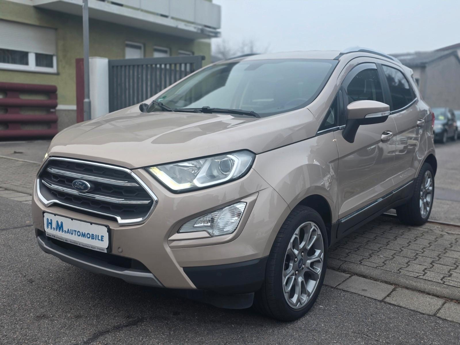 Ford EcoSport Titanium 1.Hand Autom. B&O Kam Navi Led