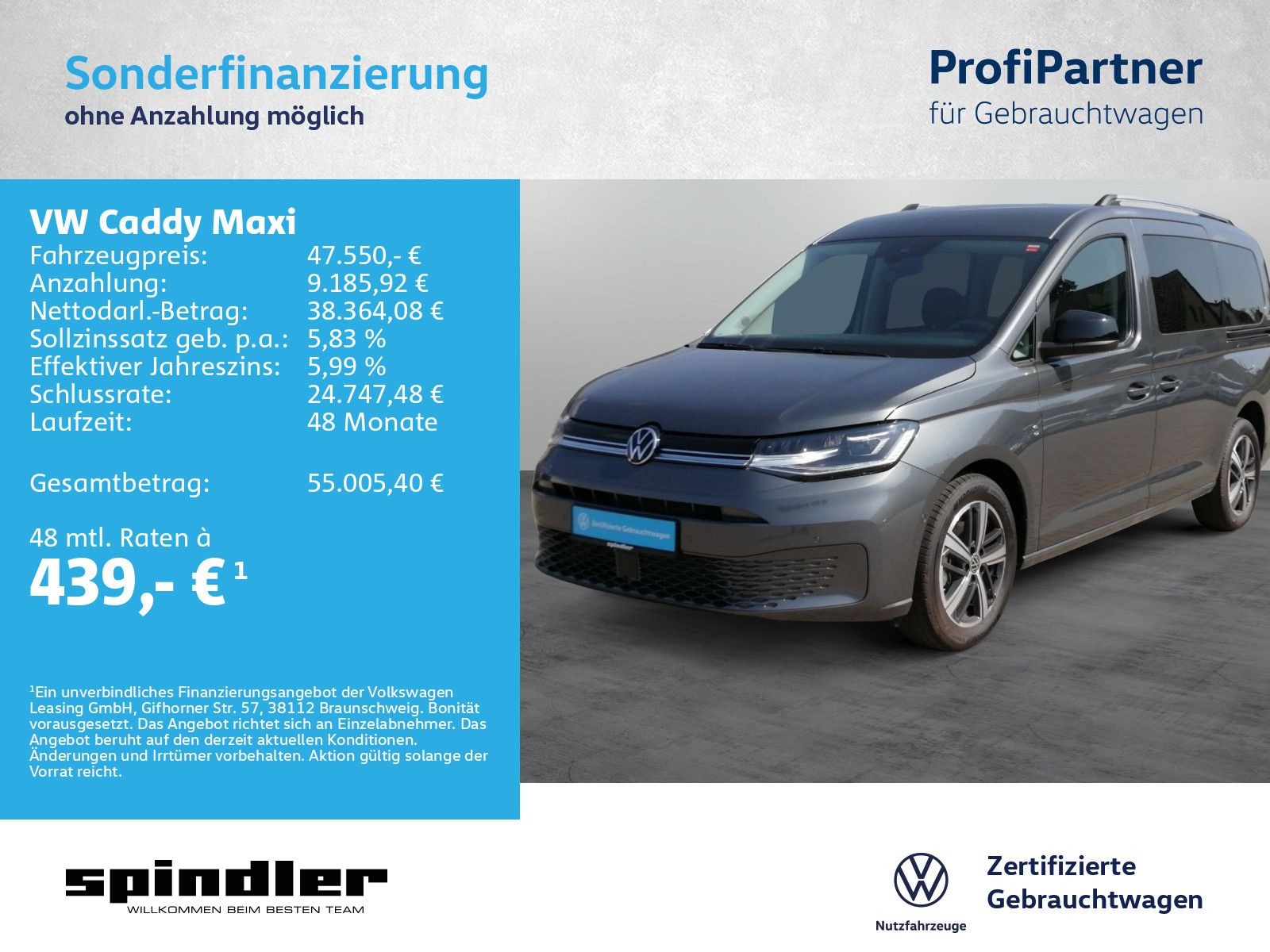 Volkswagen Caddy Maxi - Bild 1