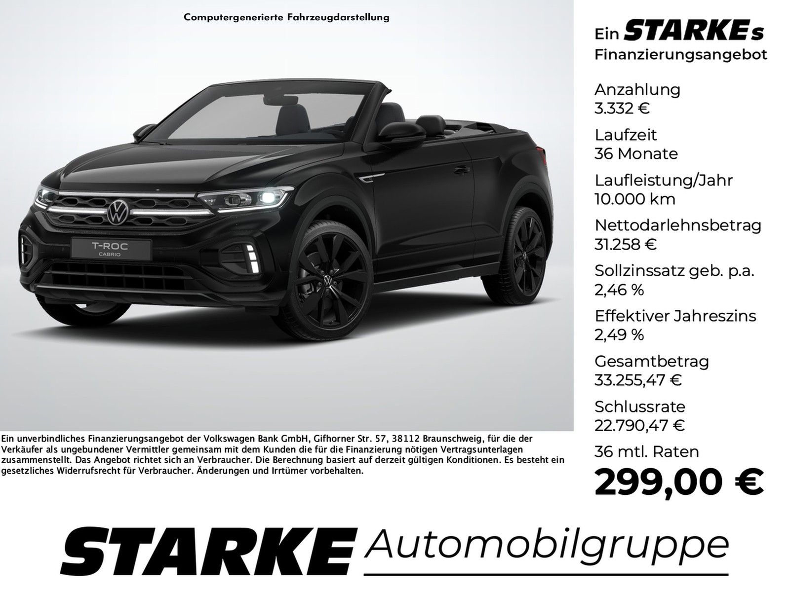 Volkswagen T-Roc Cabriolet 1.5 TSI DSG R-Line Navi LED Kam foto 1