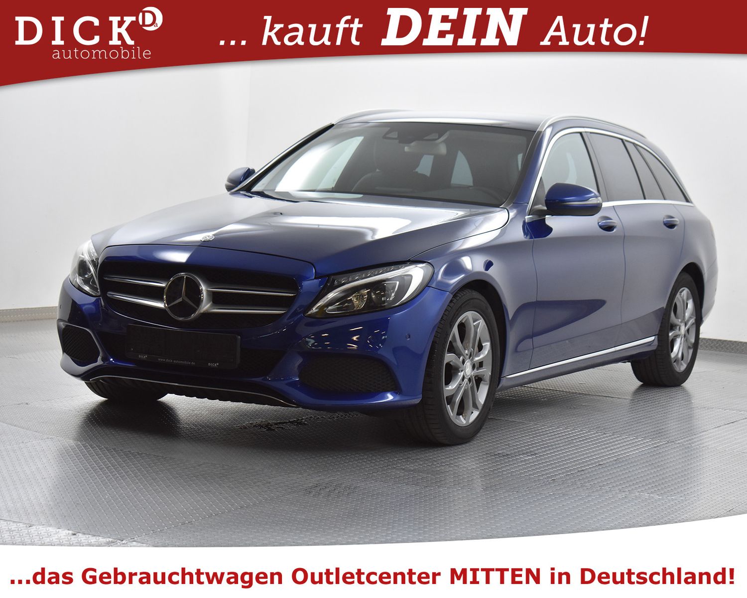 MERCEDES-BENZ C 250d T 9G 2X Avantg NAVI+LEDER+SHZ+LED+ACC+ - Image 2