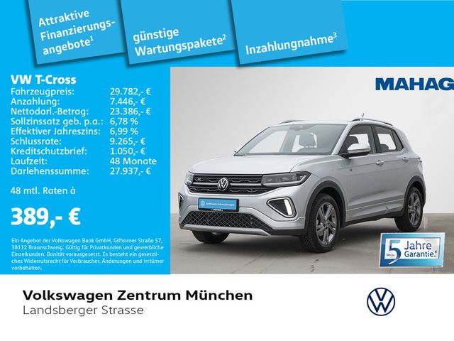 Volkswagen T-Cross 1.0 TSI R-Line AHK ACC MatrixLED Navi Re