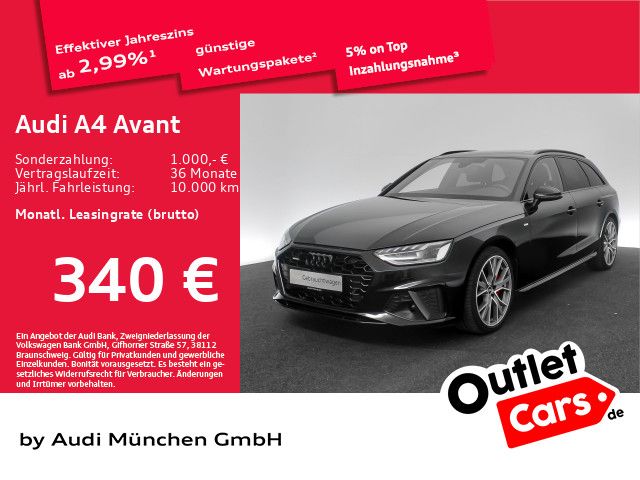A4 Avant 40 TFSI qu. S tronic 2x S line Pano/AHK