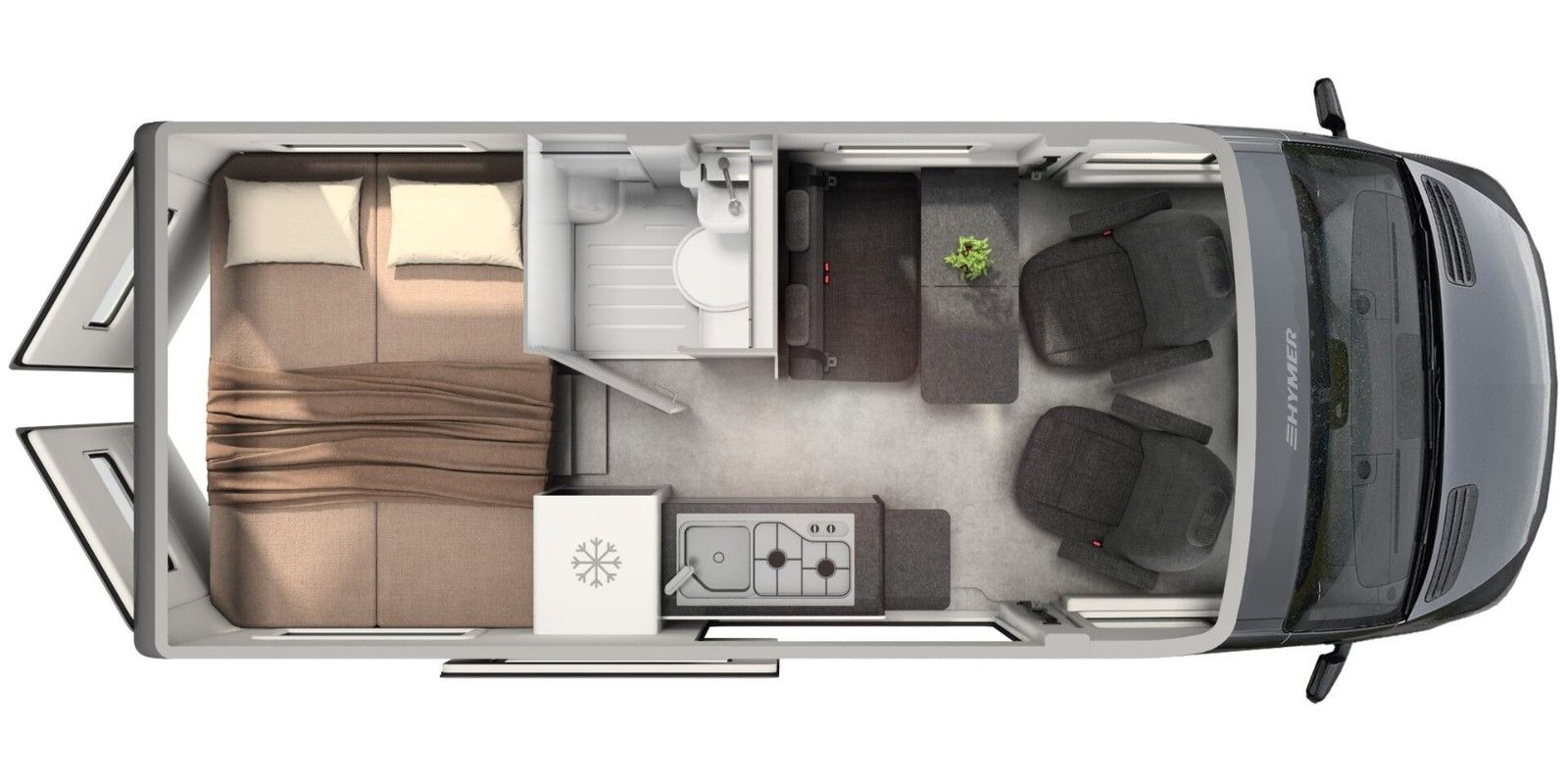 Fahrzeugabbildung HYMER / ERIBA / HYMERCAR GRAND CANYON S 4x4 MB 600 - NEU! MODELL 2025