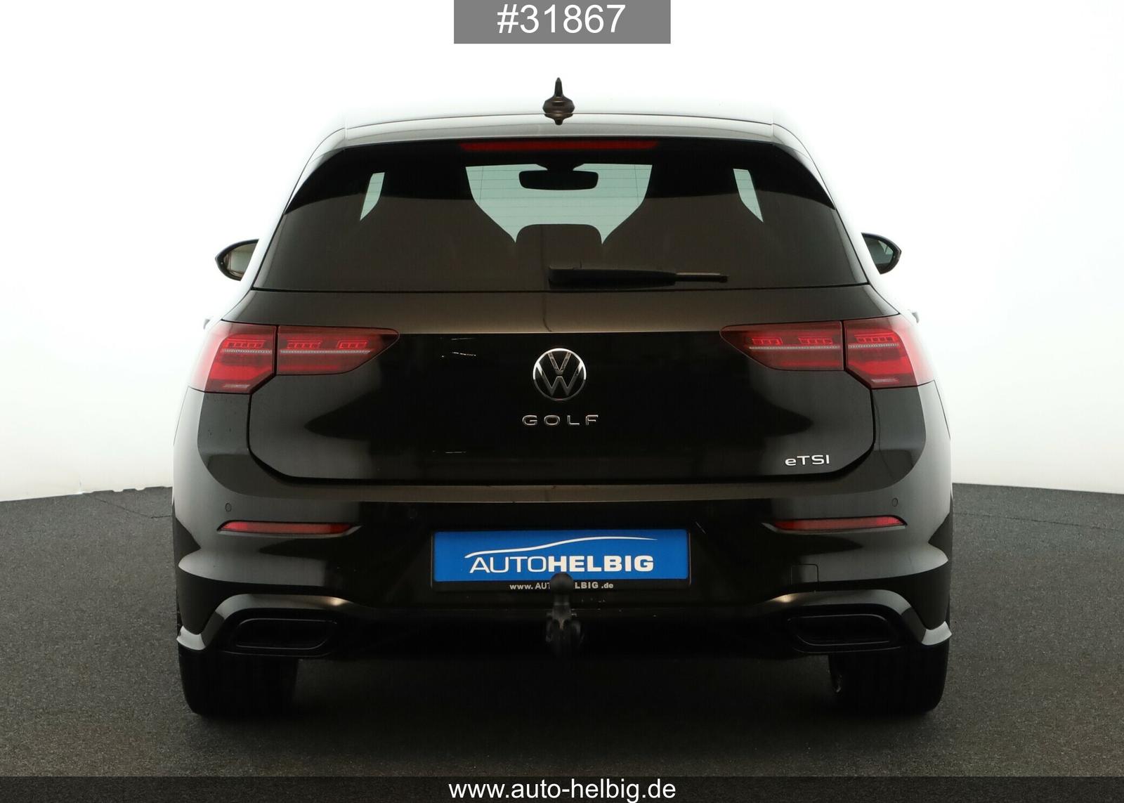 Volkswagen Golf VIII Lim. 1.5 eTSI R-Line #Black#18Z#IQ.Lig, миниатюра 4