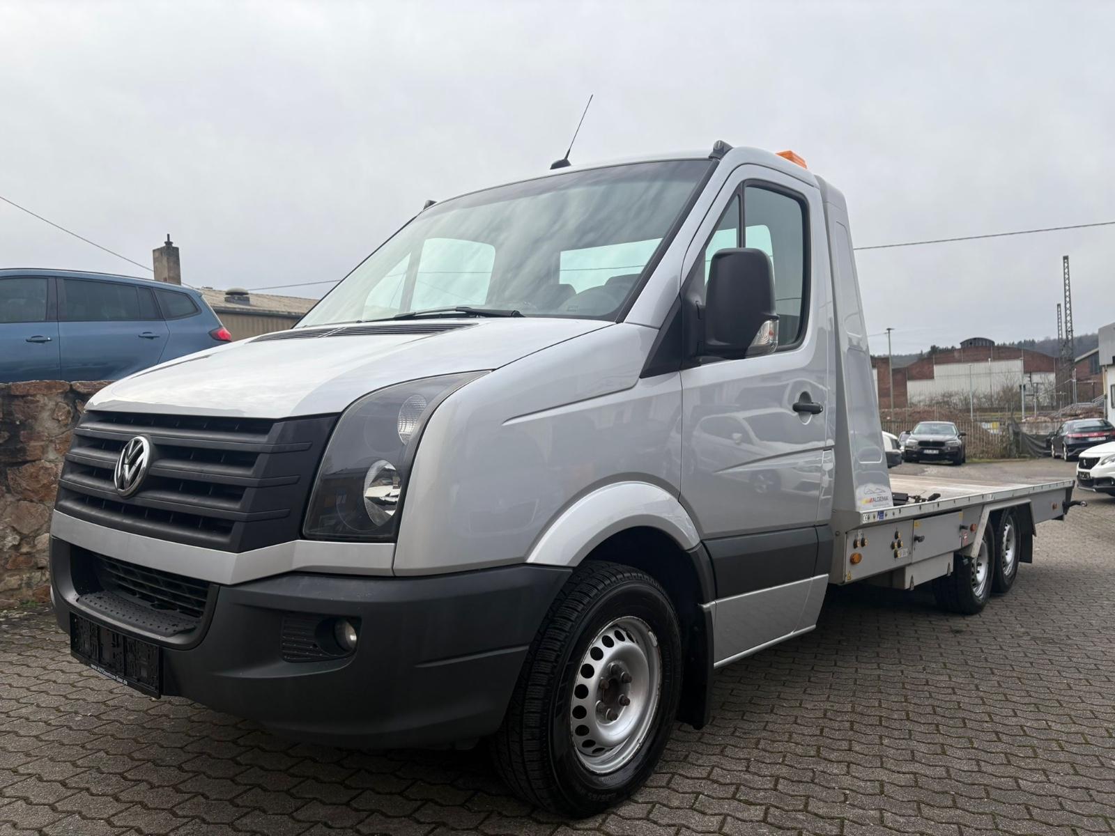 Volkswagen Crafter Algema Abschleppwagen Autotransporter