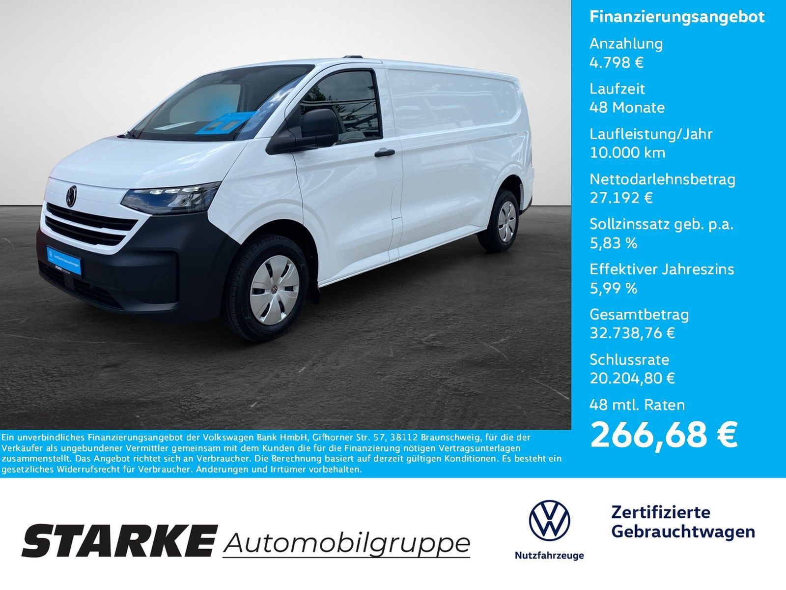 Volkswagen T7 Transporter Kasten 2.0 TDI LR  Standheiz LED 